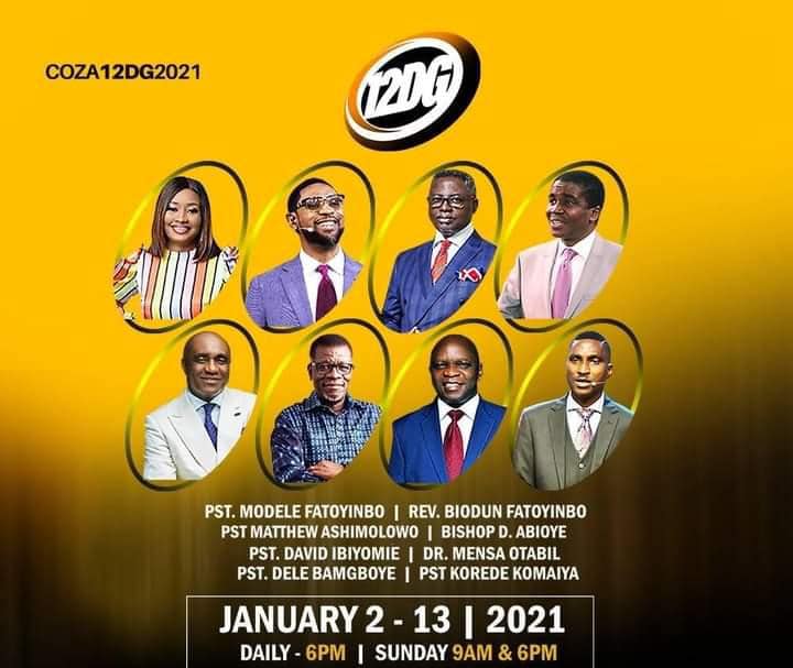 COZA 12 days of glory 2021