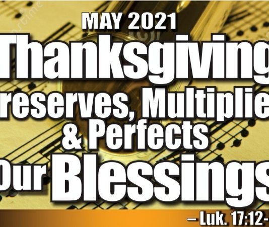 Winners prophetic focus may 2021