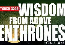 Winners' Prophetic Focus for October 2022